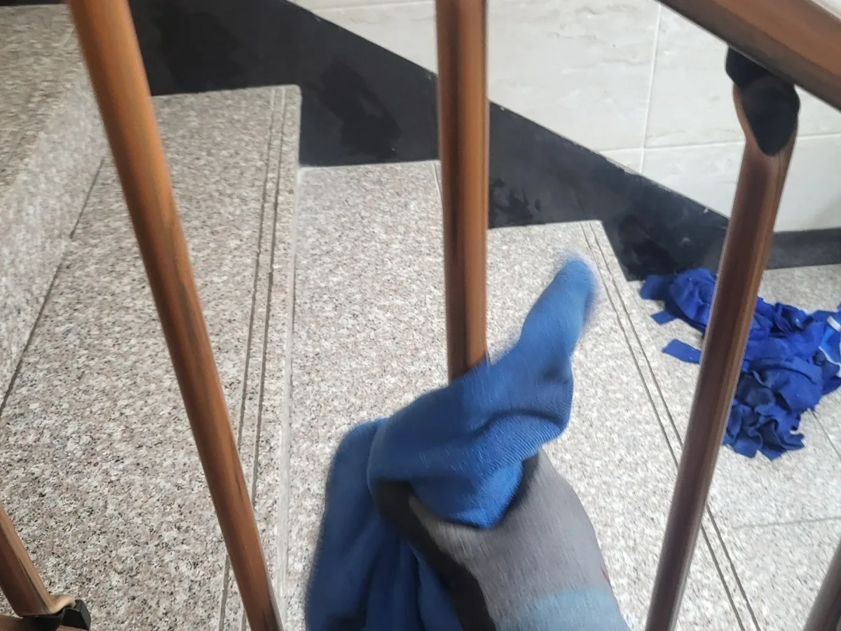 합천군 야로면 빌라 난간·손잡이 위생청소 사례 - 행진크린