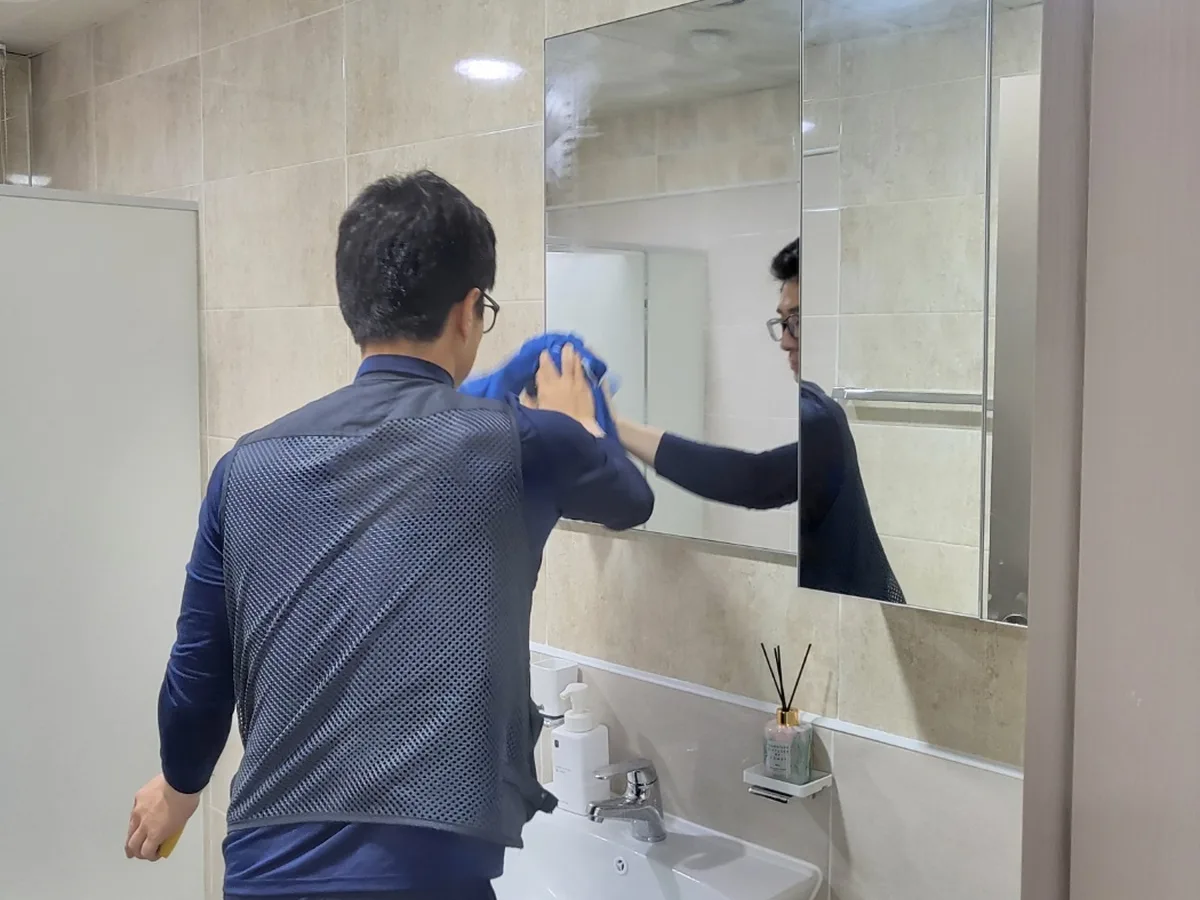 하동군 악양면 사무실 집기 창고 위생청소 사례 - 행진크린
